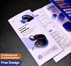 Impression sur papier entièrement personnalisée |   Menus A4 A5, dépliants pliés, livrets, brochures, affiches, cartes de visite pour la publicité et la restauration - Product Image 1