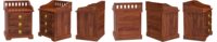 Boîte à bijoux en bois avec incrustation en laiton pour femmes, sculptée à la main, rangement polyvalent, coffre décoratif vintage, porte-bijoux, cadeau