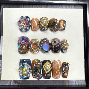 เครื่องกดเล็บทรงสี่เหลี่ยมแบบฝรั่งเศสสุดหรูใช้ซ้ำได้สำหรับสวมใส่ในชีวิตประจำวัน - Product Image 6