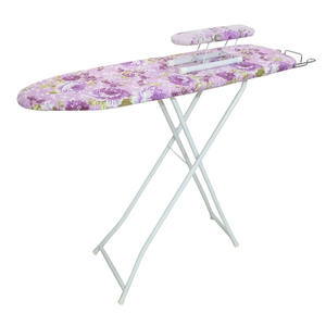 Planche à repasser pliante GHA0002 en acier, rectangulaire, sur pied, pour vêtements, à utiliser dans la salle de repassage, avec design pliable - Product Image 4