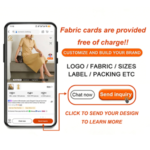 Kleid fornitori 2024 donna estate nuova elegante camicia a manica corta abito di <span class=keywords><strong>lino</strong></span> per le donne 2024 <span class=keywords><strong>abiti</strong></span> casual - Product Image 6