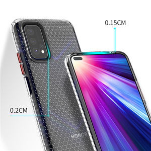 Atouchbo General lobo para nuevo Huawei Honor V30 de nido de abeja de gran toque de Tpu Airbag Anti-caída de teléfono caso - Product Image 5
