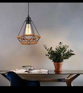 Cổ Điển Bắc Âu Cầu Thang Giường Bên Đèn Chùm Ánh Sáng Đèn Chùm Ánh Sáng Với Sắt Nhà Hộp Phòng Tắm Ánh Sáng LED Mặt Dây Chuyền - Product Image 3