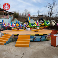 Tours de rotation à grande vitesse danse folle/chasse danseur fou/article de parc danseur fou enfants jouant au sol jeu pause danse