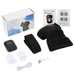 Masseur électrique auto-chauffant pour genoux, protecteur chauffant pour genoux, télécommande sans fil, appareil de physiothérapie pour usage intérieur et détente - Product Image 1