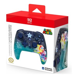 Control Inalámbrico Horipad Turbo para Switch 2, Diseño Mario Universe Azul y Verde - Product Image 2