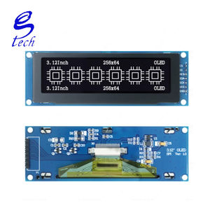 Chất lượng cao 3.12-inch màn hình LCD OLED ssd1322 màn hình nhỏ 256x64 hiển thị Module 7-Pin màn hình đơn sắc SPI - Product Image 2
