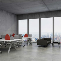 Haute Qualité Ouvert Zone de Travail Bureau Postes de Travail 2 / 4 / 6 Siège Ordinateur Table De Bureau de bureau