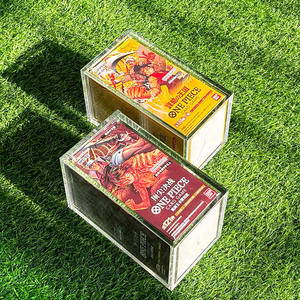 TCG Acrylique One Piece Original Bandai Einteilige Kartenspiel Handel Booster Box Anime Japanische Opcg-01 à 09 Vitrine - Product Image 5