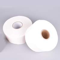Papier toilette en rouleau jumbo, doux, absorbant, résistant, non fluorescent, imprimé, bon marché, logo personnalisé OEM / ODM
