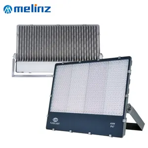 MELINZ Anpassung Wasserdicht IP66 Square Aluminium Garden Outdoor 10 30 50 100 150 200 300 400 W LED-Flutlicht