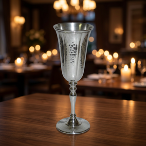 Gobelet en laiton plaqué argent - Product Image 1