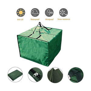 Bolsa de Almacenamiento Impermeable para Cojines de Muebles Cuadrados Navideños 210D - Product Image 4