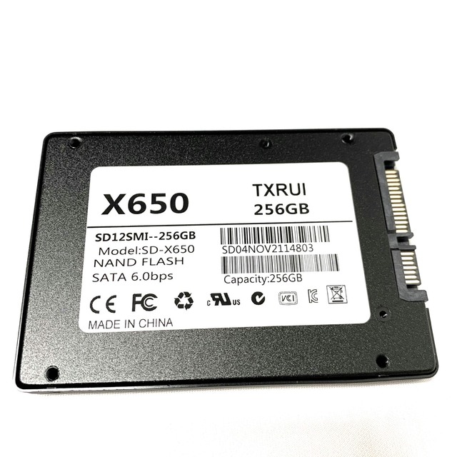 Txrui SSD 256GB SSD 2.5inch SATA3 SSD Internal Hard Drive for Laptop