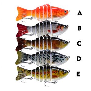 Señuelos de Pesca Articulados de 7 Segmentos Impresos en 3D, de 10cm y 15.5g, para Pesca en Agua Salada y Dulce, Venta al Por Mayor - Product Image 2