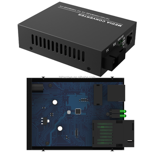 ตัวแปลงสื่อใยแก้วนำแสงแบบเรียบง่ายชนิด Single-Mode SC เป็นพอร์ต LAN รองรับ 10/100/1000BASE-TX เป็น 1000BASE-FX ประสิทธิภาพสูง - Product Image 3