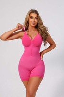 Body gainant sans couture pour femme avec fermeture éclair, effet liftant des hanches, contrôle du ventre, serre-taille, accès facile, pour un effet amincissant quotidien