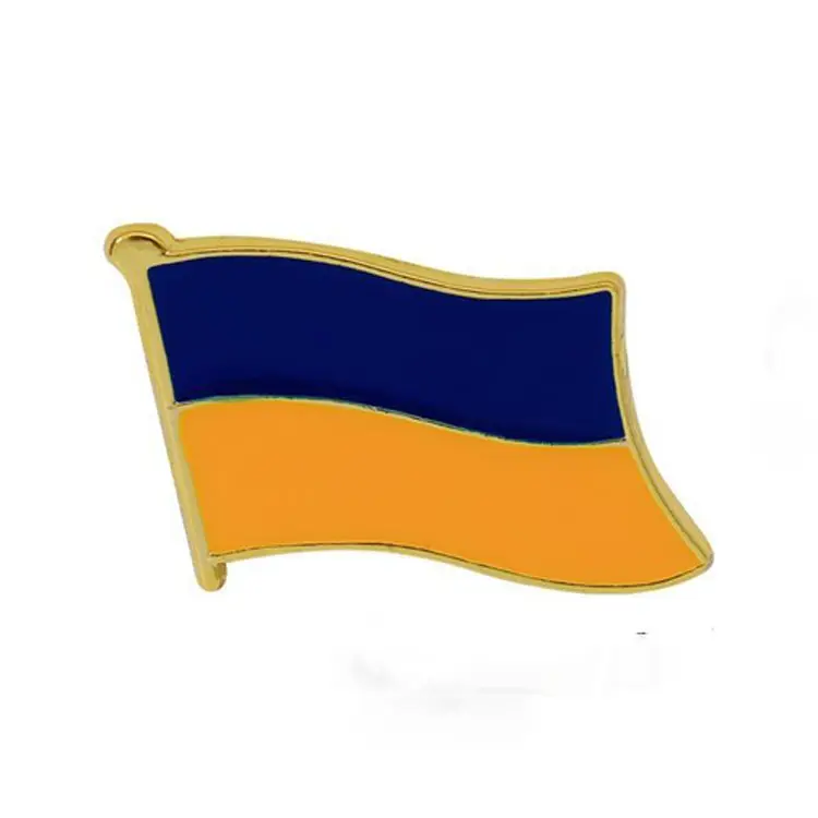 Hot Sale Metal Badge Custom Country Flag Pins