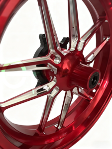 XMAX300 <b>Scooter</b> Modification <b>Wheels</b> - CNC Carved Aluminum Rims Lightweight Tropical Resistant Budget-Friendly - Product Image 3