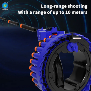 Nueva Pistola de <span class=keywords><strong>Airsoft</strong></span> para Niños, Pistola Eléctrica Automática de Juguete, 28 Piezas de Balas Suaves de Eva, Pistola Tipo Wrist Blasting, Pistola de Balas Suaves - Product Image 4