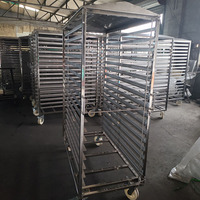 Chariot à plateaux rotatifs en acier inoxydable 304 (600x400) pour séchage et refroidissement, idéal pour four de boulangerie