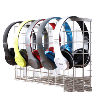 Auriculares Casque P47, auriculares inalámbricos, Radio FM, ranura para tarjeta SD, BT, LED plegable, indicador de batería, auriculares inalámbricos para juegos - Product Image 2