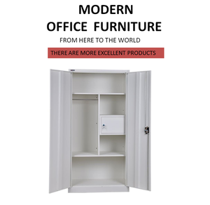 Armoire moderne à 2 portes avec penderie et coffre-fort métallique haute sécurité pour usage professionnel, personnel et hôtelier, idéal pour centres commerciaux et gymnases - Product Image 5