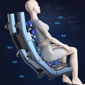 <b>Smart</b> Massage Chair S500 Full Body 4D Robotic Hand SL Guide Rail <b>Plug</b> In Home Use - Product Image 1