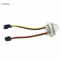 3 Pixels Amusement Rgb Ws2811 Sm16703 Programmable SPI Smd Led Pixel Light 26mm Pirate Ship Ucs1903 Rgb pixel Led Module Light