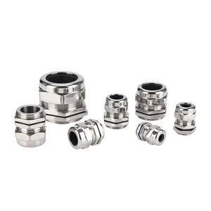 Metrische maten M8-M32 IP68 Waterdichte RVS 304 kabelklemmen voor laag-/hoogspanningsapplicaties Ronde niet-gepantserde kabels - Product Image 1