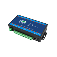 Convertisseur Ethernet 6 ports RS232 RS422 RS485, passerelle Modbus RTU/TCP, prise en charge MQTT, large plage de tension, communication de qualité industrielle