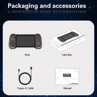 Console de jeu portable H55, écran IPS HD de 5,5 pouces, 15 000+ jeux rétro, contrôleur de jeu multi-simulateurs, batterie longue durée de 5 000 mAh