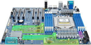 Carte mère de station de travail MH53 G40 WRX90 Threadripper PRO 9000 7000 WX Series DDR4 PCIe5 X16 Slots Nouvelle WRX90 WRX90 WRX90 - Product Image 4
