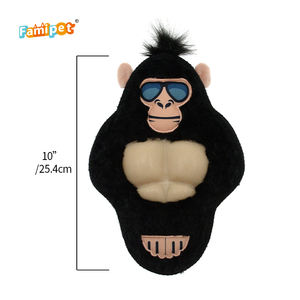 Famipet индивидуальные пекторные игрушки, животное, дизайн, пищалка, плюшевая игрушка для собак, набор из ТПР, жевательная игрушка для собак - Product Image 2