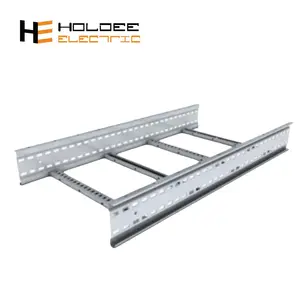 Stainless Steel Electrical cable tray hot-dip galvanized cable ladder with strut channel