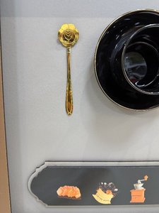 Pittura decorativa tridimensionale del <span class=keywords><strong>caffè</strong></span> di Design moderno 3D Vintage per la decorazione del negozio di <span class=keywords><strong>caffè</strong></span> - Product Image 2