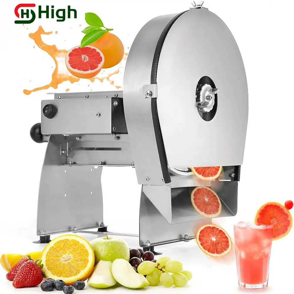 Commercial Vegetable Fruit Slicer Electric Manual Onion Cabbage Slicing Machine 0.2-10mm Thickness Food Shredder Cutter