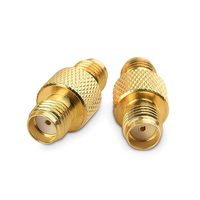 Adaptador de Conector Coaxial SMA RF con Carcasa de Latón para Aplicaciones de RF