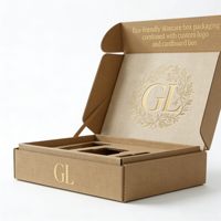 Caja de Embalaje Ecológica para Productos de Cuidado de la Piel con Logotipo Personalizado y Caja de Cartón