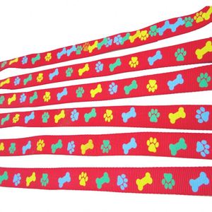 Custom Polyester Hexagon Silicone Grip 3d logo Printed pp <b>Webbing</b> Tape Strap Dog Harness - Product Image 5