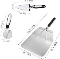 Fournisseur direct d'usine Peel à pizza Peel Set Peel à pizza Peel à pizza en aluminium
