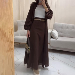 Оптовая продажа: Новинка весны 2024 – Модный элегантный деловой костюм для женщин: жакет с V-образным вырезом и длинными рукавами и юбка. - Product Image 1