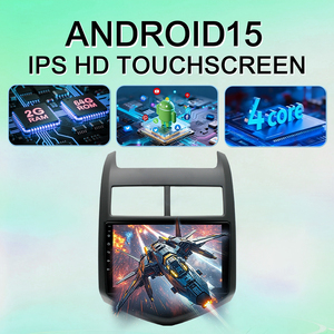 Lecteur multimédia de voiture 9 pouces pour Holden Barina 2011-2016, autoradio Android pour Barina <span class=keywords><strong>TM</strong></span> 2016, <span class=keywords><strong>Carplay</strong></span>/Android Auto sans fil, GPS Navi 64G - Product Image 4