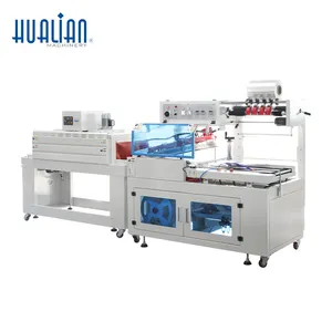 BSF-5640LG/E+BS-4522 Heat Tunnel Shrink Wrap Wrapping Machine For Boxes