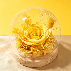 Adorno de Rosa Eterna Económico, Ideal para Regalos de Navidad, Regalos de Amistad y Damas de Honor, Decoración de Apartamentos, Día de la Madre - Product Image 1
