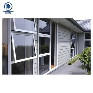 Prima Swing windows with slim frame Upvc window profile scrap wholesalers suppliers Upvc window cnc machining centre
