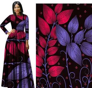 Tessuto 100% con stampa a cera di cotone Nigeria Ankara per abiti Casual <span class=keywords><strong>e</strong></span> abbigliamento di ispirazione africana - Product Image 6