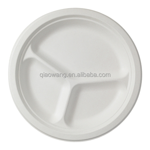 <span class=keywords><strong>Piatti</strong></span> usa e getta biodegradabili per torte di pasta per Sushi <span class=keywords><strong>piatti</strong></span> usa e getta di canna da zucchero con scomparto - Product Image 2
