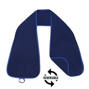 Bufanda para adultos, ropa de tela para hombres y mujeres, ropa para personas mayores, equipo de protección, color azul - Product Image 3