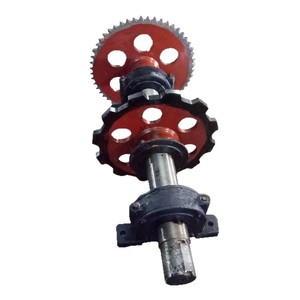 Pignon de chaîne à rouleaux pour l'exploitation minière, 8 modules, acier 45, diamètre de perçage 10 mm, pour assemblage de convoyeur à gratteur d'élévateur - Product Image 3